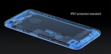 iPhone 7 の防水性能IP67