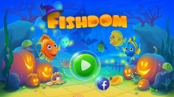 アクアリウムで癒されるゆるふわパズル「Fishdom」で遊ぼう