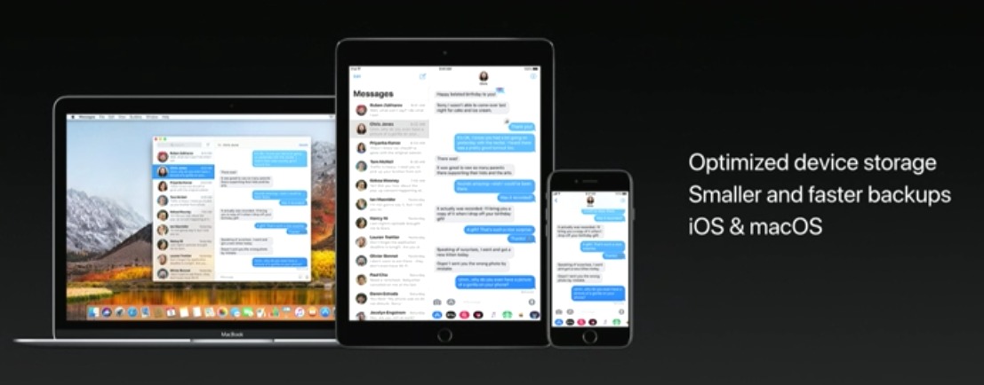 iOS11 Messages（メッセージ）同期