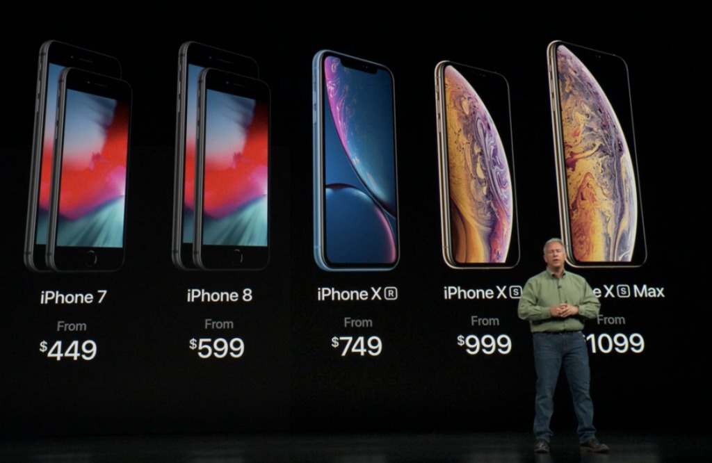 iPhone XS、iPhone XS Max、iPhone XR の価格と発売日